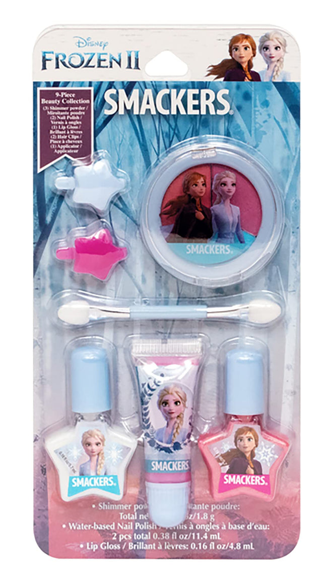 Lip Smacker Disney Frozen 2 Makeup Set, Kids Color Collection, 3 Moisturizing, S