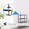 75 ohm FM Antenna, Outdoor Antenna WiFi Stereo TV Indoor, 1.5m SMA-Male Connector Magnetic Transmitter Cable, 16.4Ft Extension Cable with 6pcs