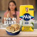 P.A.N. White Corn Meal – Pre-cooked Gluten Free and Kosher Flour for Arepas (2 lb 3.27 Oz / Pack of 1) 35.27 Ounce (Pack of 1)