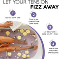 Nature'S Beauty Lavender & Rosemary Bath Bomb Multi-Pack - Luxury Fizzy Spa Bath Bomb to Help Calm, Soothe + Revive Dull and Dry Skin Made with