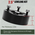 AUTOPTIM 2.5" Front Leveling Lift Kit - Replacement for 2006-2024 Dodge Ram 1500 4WD, 2005-2007&2009-2011 Dodge Dakota 2WD, 2006-2009 RAIDER 4WD