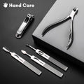FAMILIFE Manicure Set, 11 in 1 Professional Manicure Kit Nail Clippers Set, Stainless Steel Pedicure Tools Toe Nail Kit, Men Grooming Tool with