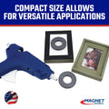 Master Magnetics Ceramic Ring Magnets - 1.75" Outer Diameter, 0.865" Inner Diameter, 0.225" Thick, Pack of 2, 07288