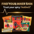 Nongshim Shin Ramyun Cup of Noodles, Spicy Signature Korean Instant Ramyun, Rich Beef Flavored Broth, Quick and Easy, Microwaveable Cup, 2.64 oz