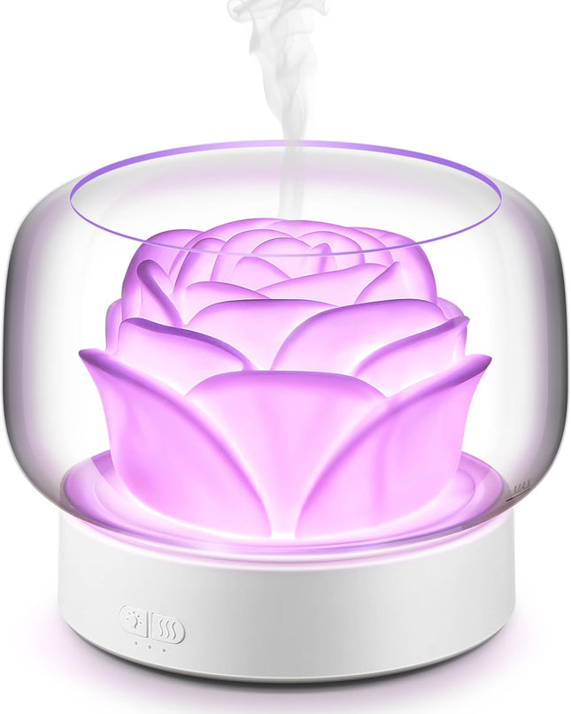 Diffusers for Essential Oils Large Room: SEVEYEE 500Ml Aromatherapy Diffuser for