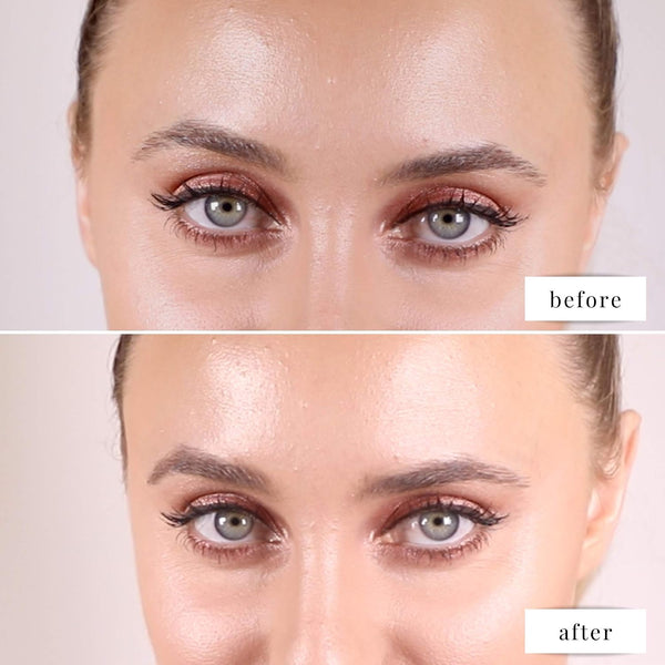 Elizabeth Mott Queen of the Fill Tinted Eyebrow Gel – Light Medium Brown 4g | Brow Filler for Fuller Looking Brows, Covers Grays, Water-Resistant,