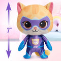 Disney Junior SuperKitties 7-inch Small Plush Stuffed Animal, Sparks, Kitten, Kids Toys for Ages 2 Up by Just Play