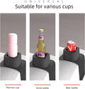 vodvob Couch Cup Holder, Anti-Spill Sofa Cup Holder Silicone Couch Coaster, Suitable for Sofa Recliner Armchairs, Gifts for Mom, Dad, Husband,