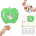 Plastic Wrap Storage Box with 200Pcs Disposable Cling Film Food Cover, Reusable Wall-Mounted Punch-Free Dispenser for Elastic Sleeve Bag,