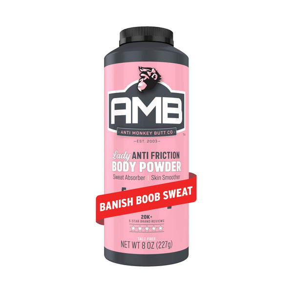 Anti Monkey Butt Body Powder for Women - Talc-Free Anti Chafing Powder for Sweat, Friction, & Itch Relief - Calamine Body Powder for Thigh