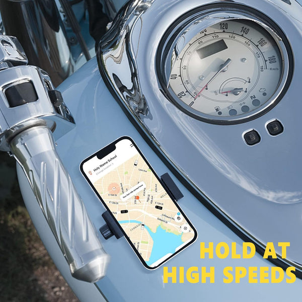 Gym Magnetic Phone Mount Holder, Heavy Duty Magnet Base Cell Phone Clamp, Attracts to Ferrous Metal Surface, Designed for Gym, Motorcycles Tank,