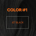 Full Shine Weft Hair Extensions Human Hair Jet Black Straight Human Hair Bundles For Women Sew In Hair Extensions Real Hair Weft Extensions Soft