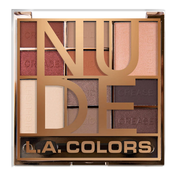 L.A. COLORS Color Block Eyeshadow, Nude CES135