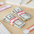 BLUE PANDA Money Bands - 300-Pack, 7.75 x 1.25 In, 9 ABA Colors - Money Organizer for Cash & Currency Straps With Adhesive Strip for Efficient
