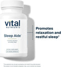 Vital Nutrients | Vegan Sleep Supplement | Promotes Relaxation and Restful Sleep | Natural for Adults | Soothing Lavender Scent | Gluten, Dairy,