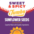 Aaron Judge Limited Edition DAVID Seeds, Sweet & Spicy Jumbo Sunflower Seeds, Bold Flavor, 8g Protein per Serving, 5.25 oz Sweet and Spicy Jumbo