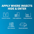 Safer Home Diatomaceous Earth 4 lb Organic OMRI DE - Cockroach Killer Indoor Home, Bed Bug Killer, Kills Fleas, Ants, Silverfish, Earwigs &