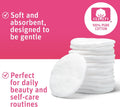 Simply Soft Premium Cotton Rounds, 100% Pure Cotton, Absorbent Cotton Pads, 100 Count (Pack of 6)