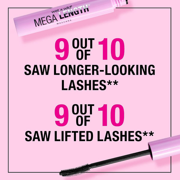 Wet N Wild Mega Length, Vitamin E Enriched Lengthening, Moisturizing, Softening Formula Precision Comb Brush, Cruelty-Free, Gluten-Free,