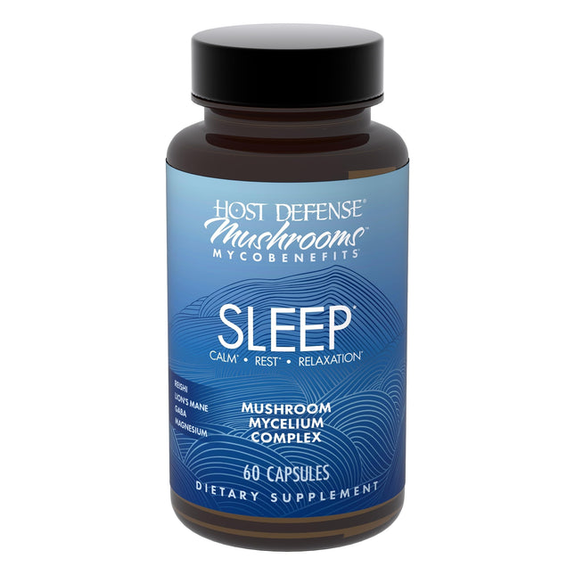 Host Defense Mycobenefits Sleep* Capsules - Rest Support for Healthy Sleep Quali