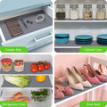 Shelf Liners for Kitchen Cabinets Refrigerator Liners Waterproof & Oil-Proof Kitchen Cupboard Liner Plastic Drawer Mats EVA Non Adhesive Fridge