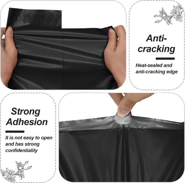 JinRuiKJ Thank You Poly Mailer 10x13 Inch 100 PCS, Shipping Bags for Clothing, Packaging Bags for Small Business, Strong Adhensive, Waterproof and