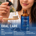 Organic Clove Essential Oil 30 ml - Pure, Natural, Undiluted for Toothache | Topical Clove Bud Essential Oil for Sore Muscles, Skin & Hair Care -
