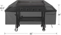 iCOVER 36 inch Griddle Cover for Blackstone, Waterproof Lightweight Polyester Barbecue Protection Flat Top Gas Grill Covers for 36" Griddles