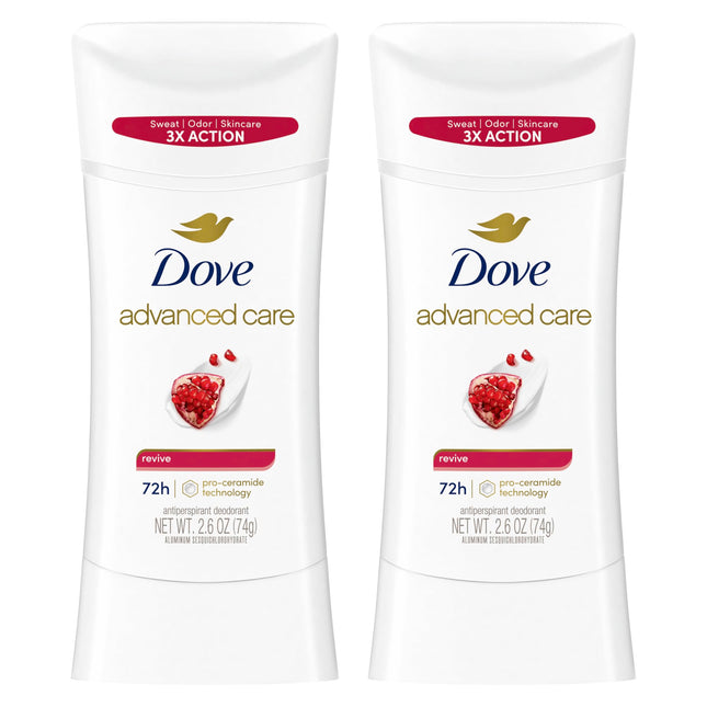 Dove Advanced Care Antiperspirant Deodorant Stick for Women Revive for 48 Hour P
