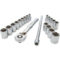 CRAFTSMAN Mechanics Tool Set, 1/4 Inch Drive, 20 Piece, 90-Tooth (CMMT12108)