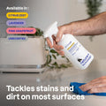 ATTITUDE All Purpose Cleaner Spray, EWG Verified, Vegan, Made with 94% Plant-Based Ingredients, Streak-Free for Kitchen, Bathroom, Glass & More,