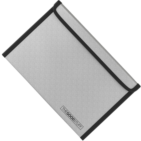 Fireproof Document Bag Envelope Size: 8" x 5" [2000°F Rated] Fireproof Cash Bags with Zipper Small Water and Fire Resistant Money Bag for Cash