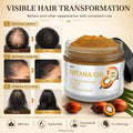 YBW Batana Oil for Hair Growth Dr. Sebi Organic, Natural, Pure and 100% Raw Batana Oil Paste from Honduras - Botana Enhances Hair Thickness,