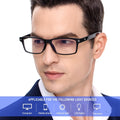 ANYLUV Blue Light Glasses for Sleep, 99.9% Blue Green Light Blocking with Red Lens, Blue Light Glasses Black Clear