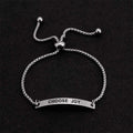 SOUSYOKYOSAM Cuff Bracelets for Women, Fashional Jewelry for Girl Her, Inspirational Gifts for Women