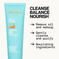 Pacifica Beauty Sea Foam Face Cleanser, Daily Gentle Foaming Face Wash, with Coconut Water + Sea Algae Complex, Removes Makeup, for Combination