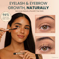 Organic Castor Oil Lash Serum for Eyelash Growth Serum and Eyebrow Growth 10ml (Pack of 1) Castor Oil