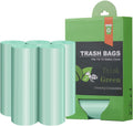 Compostable Trash Garbage Bags,Ayotee 13-15 Gallon Tall Kitchen Trash Bags,Heavy Duty Unscented 1.18Mils 55 Liter,60 Count,Strong Thicken Rubbish