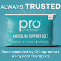 Sacroiliac SI Joint Hip Belt - Lower Back Support Brace for Men and Women - Pelvic Support Belt - Trochanter Belt - Sciatica Pelvis Lumbar Hip