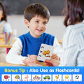 HahaGift Educational Toys for 3-5 Year Old Boy Girl Gifts, Matching Letter Learning Games Activities, Ideal Christmas Birthday Gift for Toddler