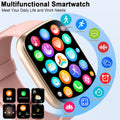Smart Watch for Women, 1.95" HD Touchscreen Fitness Tracker with Bluetooth Calling, Fitness Watch with 110+ Sports Modes/Heart Rate/Sleep Monitor,