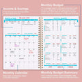Budget Planner - Monthly Finance Organizer with Expense Tracker Notebook to Manage Your Money Effectively, Undated Finance Planner/Account Book,