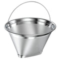 Stainless Steel Reusable Coffee Filter Compatible with Ninja Coffee Maker, 4 Cone Coffee Filters Coffee Basket, Permanent Coffee filters fit for