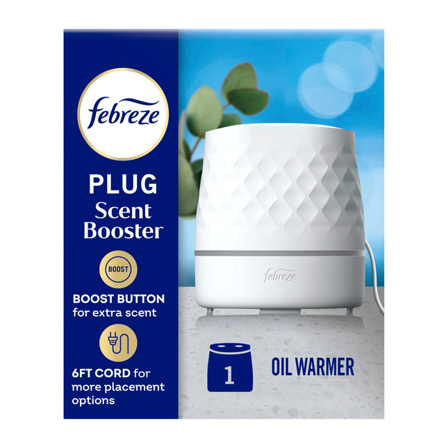 Febreze Plug Scent Booster Continuous Scent Device Oil Diffuser, Compatible with