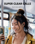 Soundcore P30I by Anker Noise Cancelling Earbuds, Strong and Smart Noise Cancelling, Powerful Bass, 45H Playtime, 2-In-1 Case and Phone Stand,