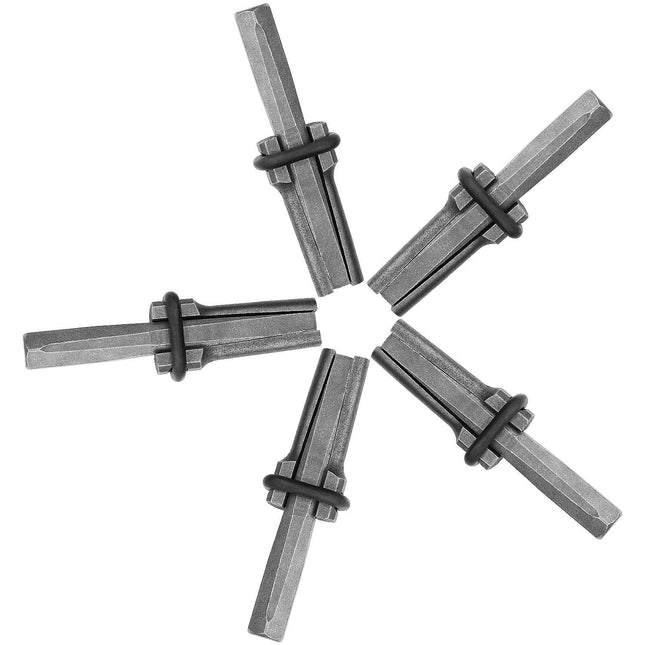 5 Packs of Heavy Duty Wedge and Feather Shims, Abuff 3/4 Inch Plug Shim and Wedge Concrete Rock Stone Splitter Hand Tool