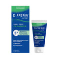 Differin Acne Face Wash, 5% Benzoyl Peroxide Daily Cleanser, 4oz | Gentle Acne Cleanser, Clears Breakouts, Sensitive Skin Safe, Benzoyl Peroxide