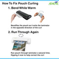 Apache Laminating Pouches 5 mil, for 8.5 x 11 inch Letter Size Paper 9 x 11.5 inch Sheets, 100 Pack LETTER 5mil 100 Pack