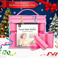 36-Pack Soft Foam Hair Rollers for Overnight Styling - Flexible Sponge Curlers for Frizz-Free, Damage-Free Curls (Pink, 0.98 Inch) 2.8x0.98inch-Pink