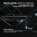 L'Oreal Paris Voluminous Panorama Mascara, Volumizing and Lengthening Mascara, Waterproof Longwear and Smudge Resistant Make Up, Black, 0.33 Fl Oz